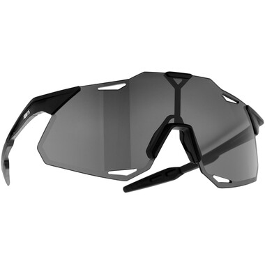 Sonnenbrille 100% HYPERCRAFT XS Schwarz/Rauchglas 0
